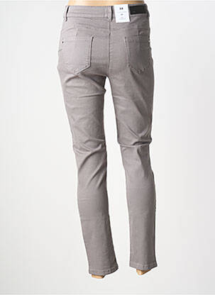 Pantalon slim poches gris JULIE GUERLANDE femme