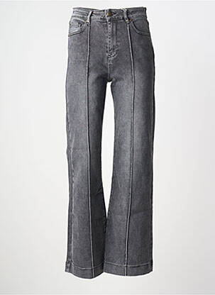Jeans coupe large poches gris MAISON ONADO femme