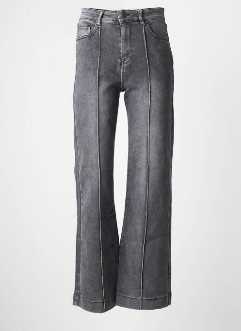 Jeans coupe large poches gris MAISON ONADO femme