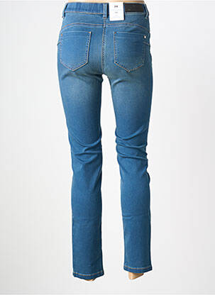 Jegging délavé taille normale bleu JULIE GUERLANDE femme