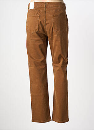 Jeans coupe slim stretch taille normale marron ONADO femme