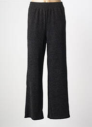 Pantalon flare stretch taille normale noir ICHI femme
