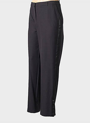 Pantalon droit taille à pinces taille normale noir TUZZI femme