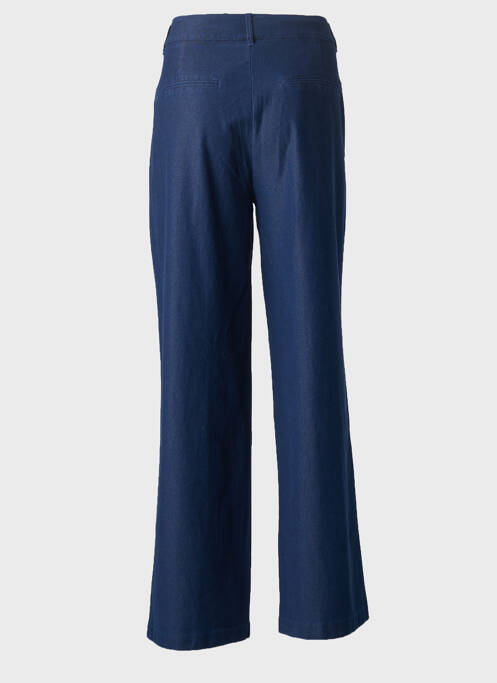 Jeans coupe droite stretch taille normale bleu ICHI femme