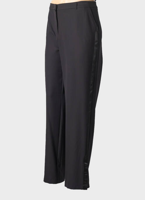 Pantalon droit taille à pinces taille normale noir TUZZI femme