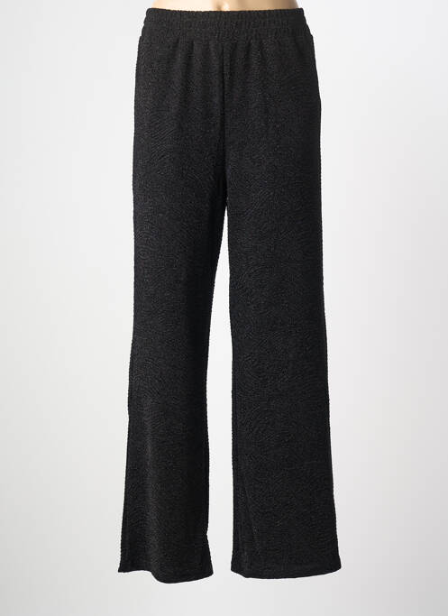 Pantalon flare stretch taille normale noir ICHI femme