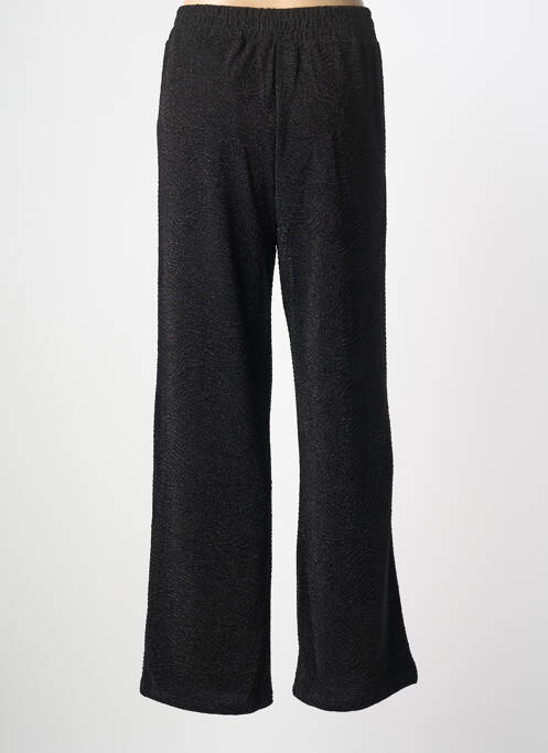 Pantalon flare stretch taille normale noir ICHI femme