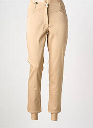 Pantalon 7/8 stretch taille normale beige BETTY BARCLAY femme