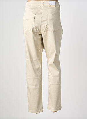Pantalon 7/8 stretch taille normale beige clair BETTY BARCLAY femme