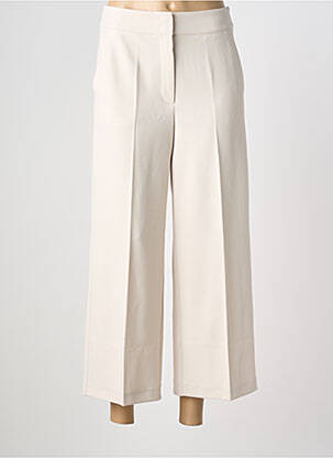 Pantalon 7/8 taille élastique taille normale beige BETTY BARCLAY femme