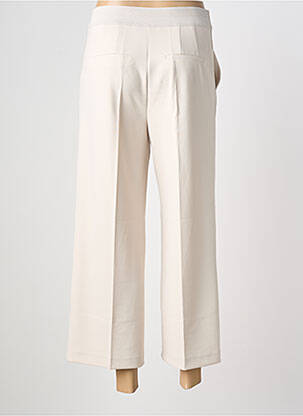 Pantalon 7/8 taille élastique taille normale beige BETTY BARCLAY femme