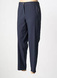 Pantalon 7/8 taille élastique taille normale bleu BETTY BARCLAY femme