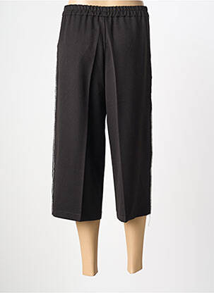 Pantacourt stretch taille basse noir EMA BLUE'S femme