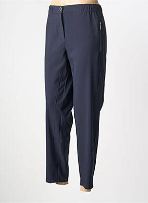 Pantalon 7/8 taille élastique taille normale bleu BETTY BARCLAY femme