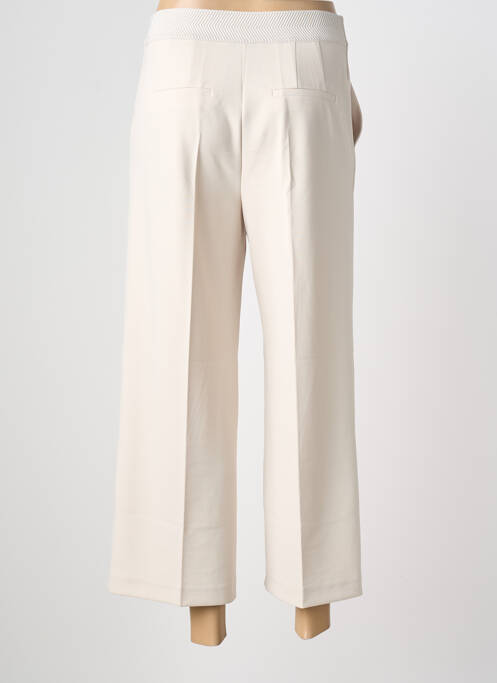 Pantalon 7/8 taille élastique taille normale beige BETTY BARCLAY femme