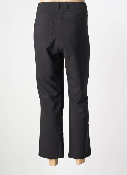 Pantalon 7/8 fermeture zippée sous rabat boutonné taille normale noir BETTY BARCLAY femme