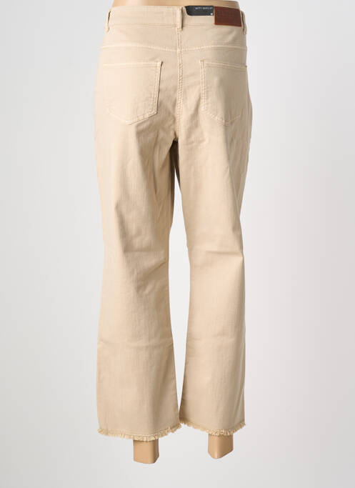 Jeans coupe droite stretch taille normale beige BETTY BARCLAY femme