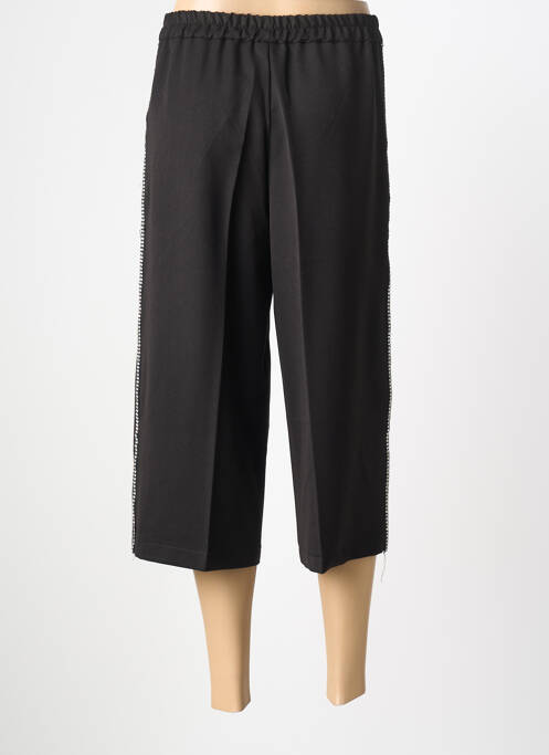 Pantacourt stretch taille basse noir EMABLUES femme