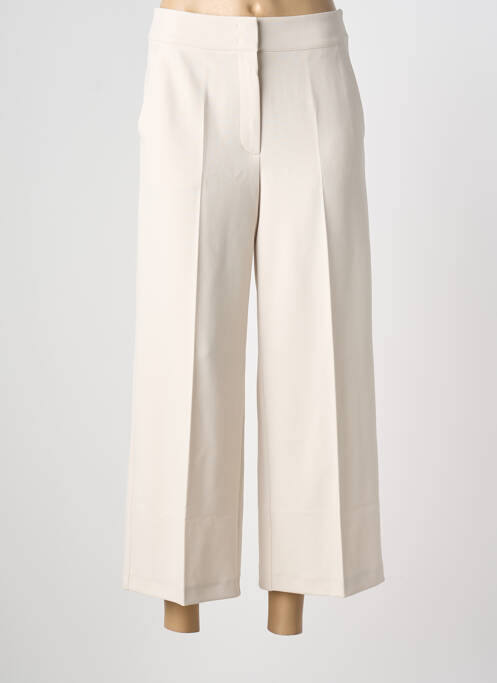Pantalon 7/8 taille élastique taille normale beige BETTY BARCLAY femme