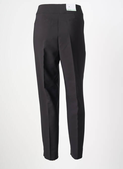 Pantalon 7/8 fermeture zippée sous rabat avec crochet taille normale noir BETTY BARCLAY femme