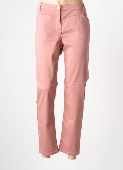 Pantalon 7/8 stretch taille normale rose BETTY BARCLAY femme