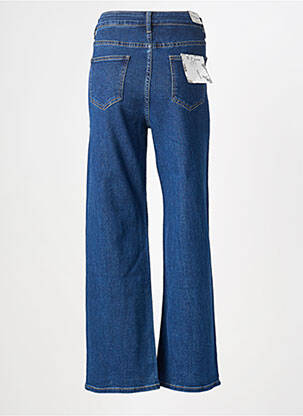 Jeans coupe large tissage brut taille normale bleu B.S JEANS femme