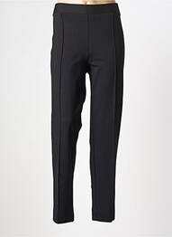 Pantalon slim taille élastique taille normale noir FRANCE RIVOIRE femme