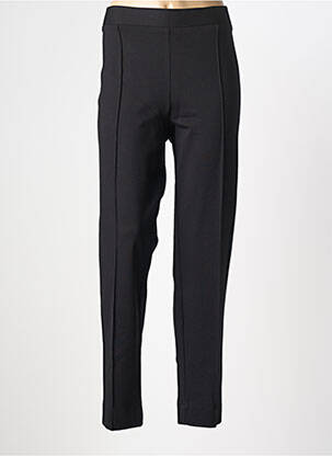 Pantalon slim taille élastique taille normale noir FRANCE RIVOIRE femme