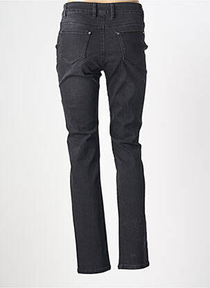 Jeans coupe slim tissage brut taille normale gris GUY DUBOUIS femme