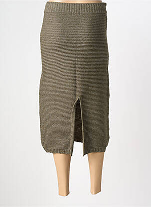 Jupe longue taille normale vert TIFFOSI femme