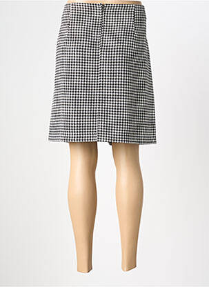 Jupe mi-longue fermeture zippée au dos noir STREET ONE femme