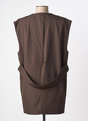Veste casual poches marron JUS DE POM femme