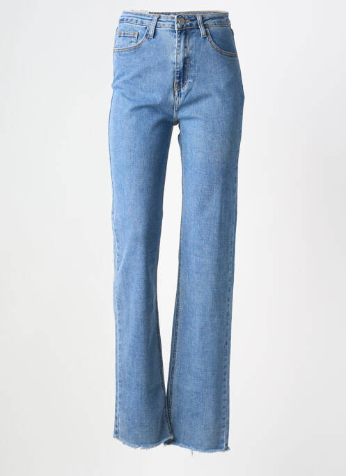 Jeans coupe droite taille normale taille normale bleu REDIAL femme