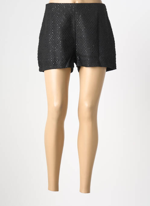 Short taille normale taille normale noir UNIKA femme