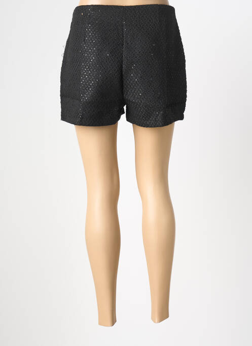 Short taille normale taille normale noir UNIKA femme