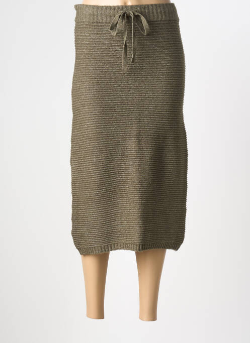 Jupe longue taille normale vert TIFFOSI femme
