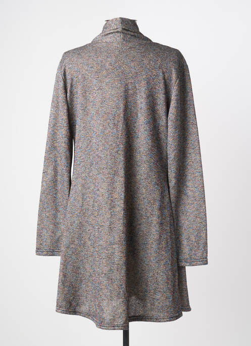 Gilet manches longues stretch gris JOY'S PARIS femme