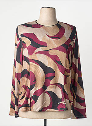 T-shirt manches longues manches longues violet GENUINE femme