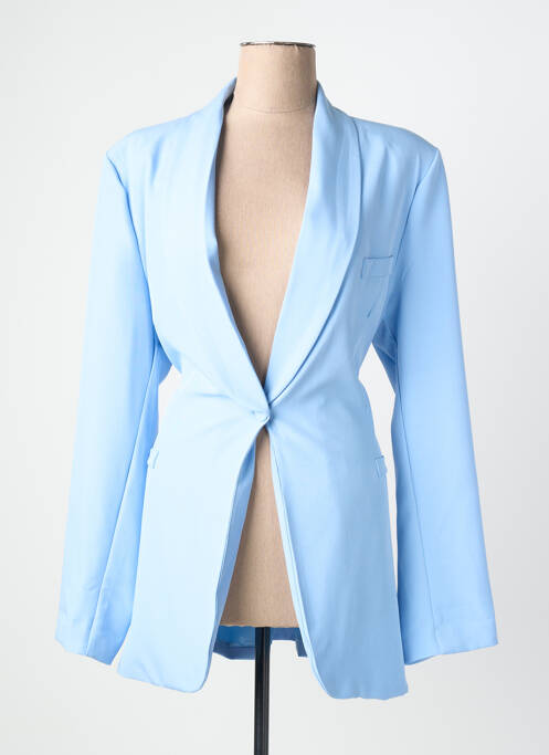 Blazer coupe cintrée bleu AMY&CLO femme