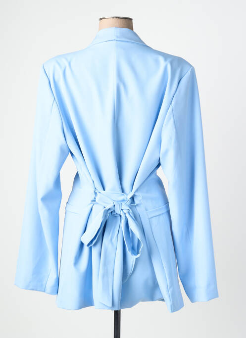 Blazer coupe cintrée bleu AMY&CLO femme