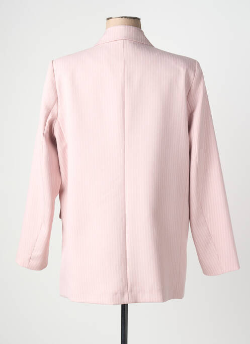 Blazer manches longues rose LULUMARY femme