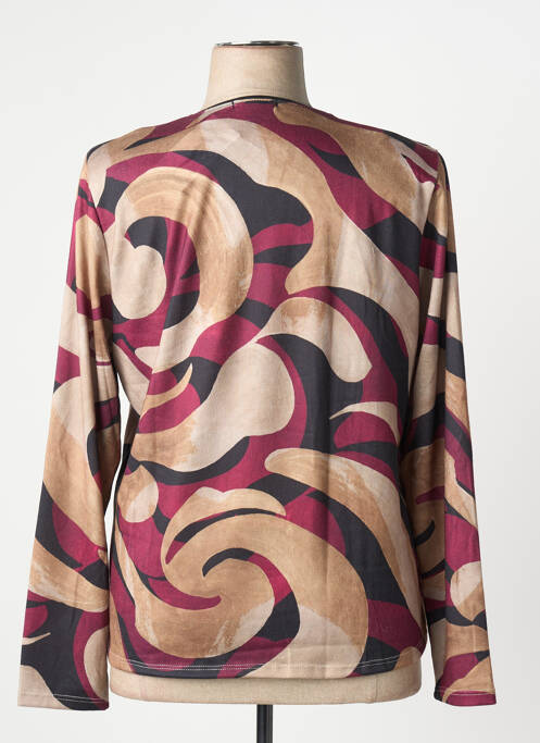 T-shirt manches longues manches longues violet GENUINE femme