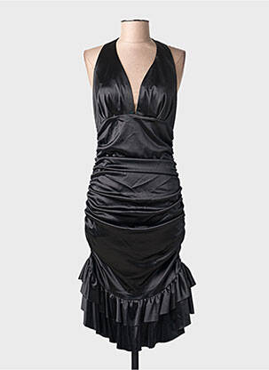 Robe mi-longue sans manche sans manche noir ALLYSON femme