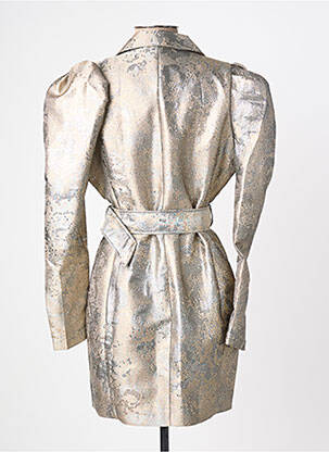 Veste chic fermeture boutonnée sur le devant beige F & P femme