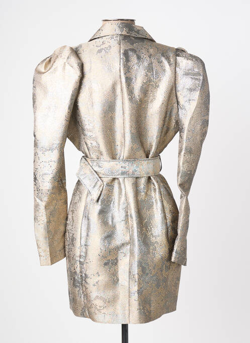 Veste chic fermeture boutonnée sur le devant beige F & P femme