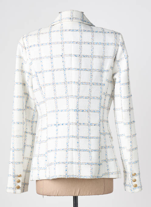 Blazer poignets boutonnés blanc ATTENTIF femme