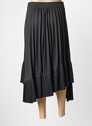 Jupe longue coupe fluide noir MAY BY SHINING STAR femme