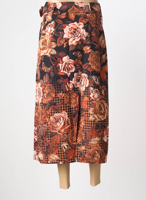 Jupe longue taille normale marron 101 IDEES femme