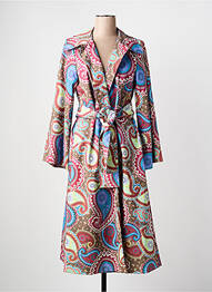 Trench poches sans capuche rose FANNYCOO femme