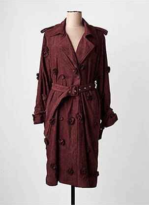 Trench poches sans capuche marron CIVICO 1 femme